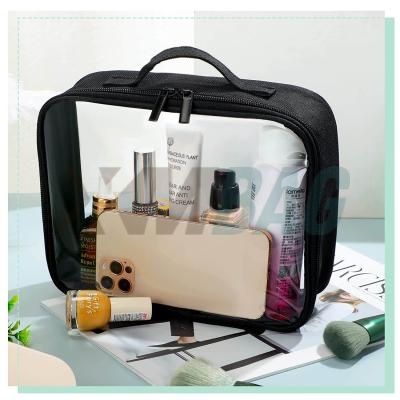 PVC Water Repellent Clear Makeup Bags for Travel