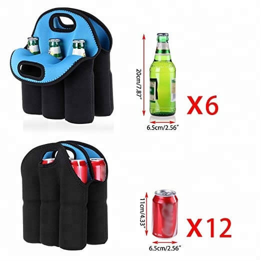 Insulated Cooler Wine Carrier Tote Bags