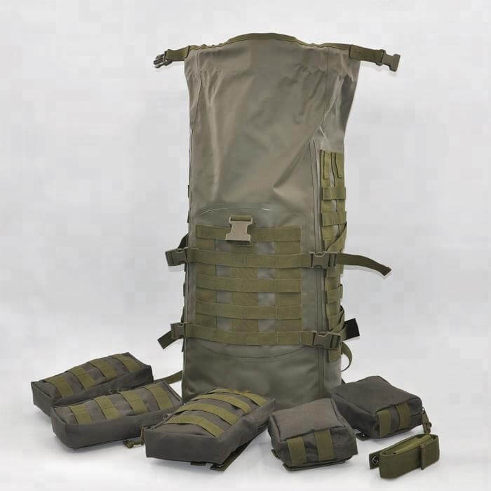 Waterproof Roll-top Military Tactical Backpack 