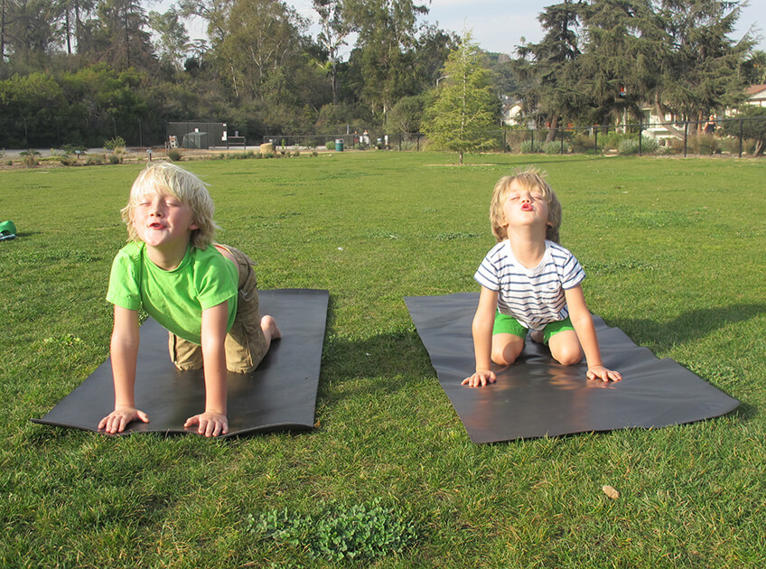 Yoga Cow pose