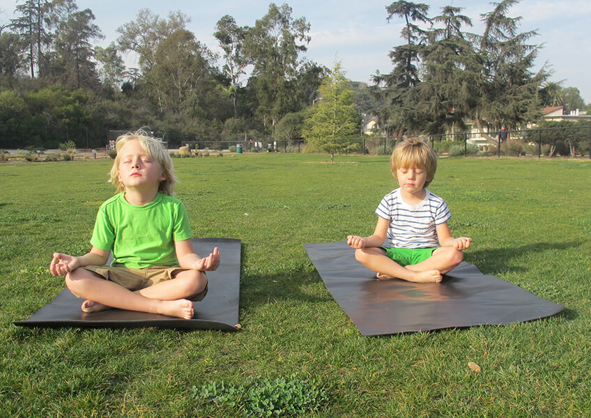 Yoga Closing pose