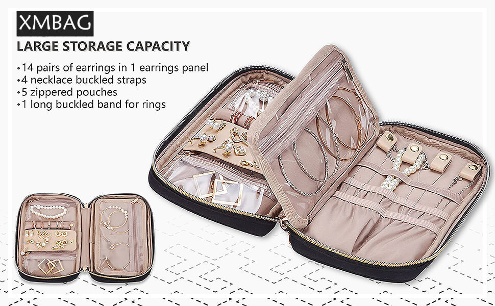 Portable Jewelry Storage Cases