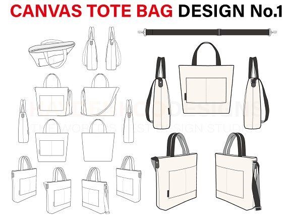 Canvas Tote Bag Design