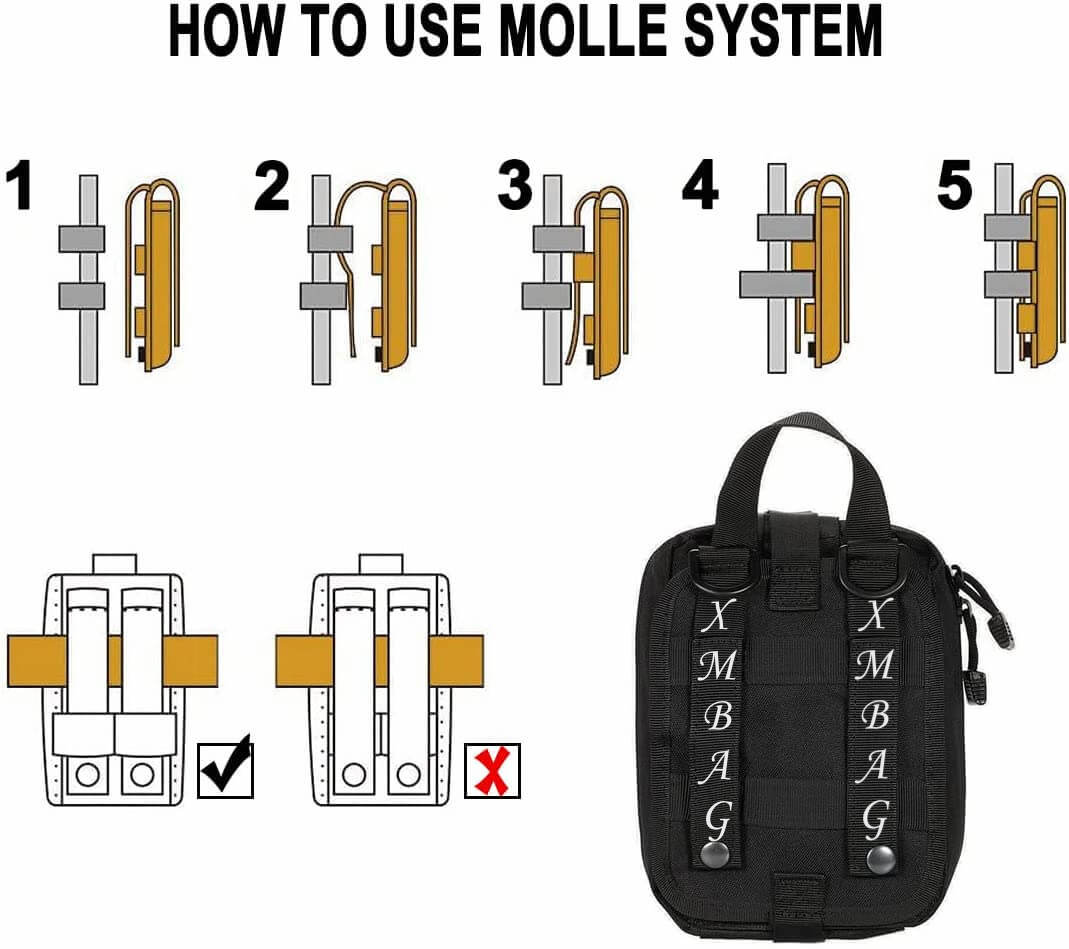 EMT MOLLE First Aid Pouches