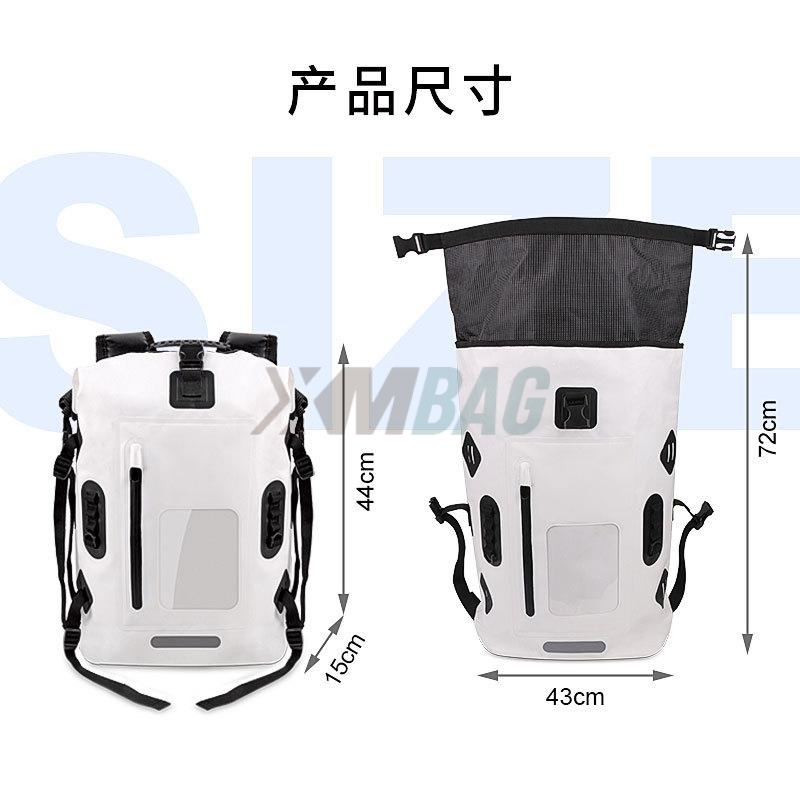 PVC Waterproof Roll-top Ocean Backpacks