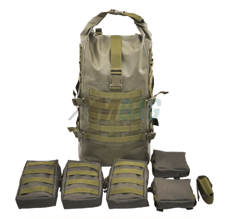 Waterproof Roll-top Military Tactical Backpacks