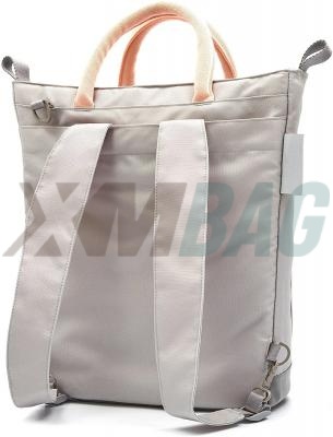 Polyester/PU Leather Water-repellent Convertible Laptop Tote Daypacks