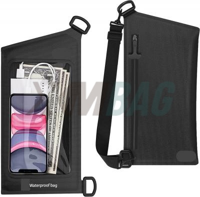 TPU/Nylon Waterproof Phone Pouches with Adjustable Waist Strap