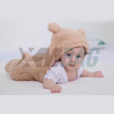 Ultra-Soft Plush Cute Baby Swaddle Blankets