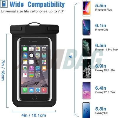 TPU Waterproof Phone Pouches for iPhone 14 Pro Max