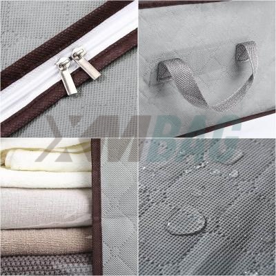 Non-woven Fabric Water Repellent Foldable Clothes Storage Bags