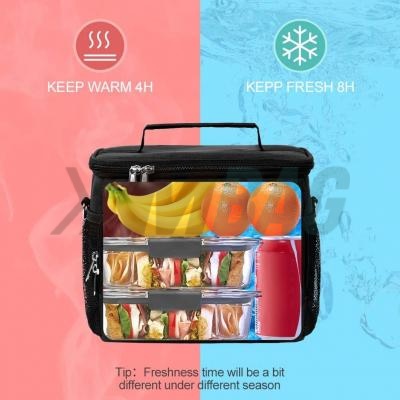 Polyester Waterproof Soft Side Insulated Cooler Lunch Bags