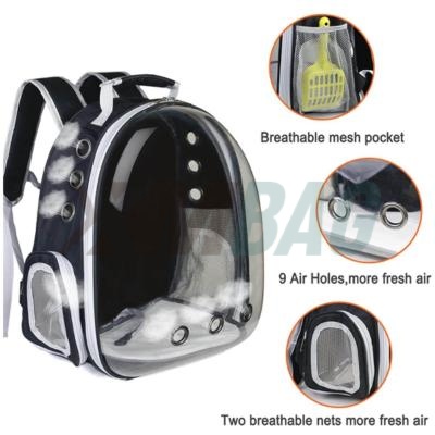 Oxford Waterproof Breathable Airline Approved Cat Carriers